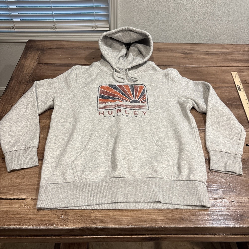 Hurley Men's‎ Hoodie Size Large Surf Skate Outdoors Beach Casual